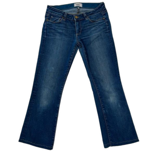 Paige Penny Bootcut Jeans - hemmed for short length! Size 28